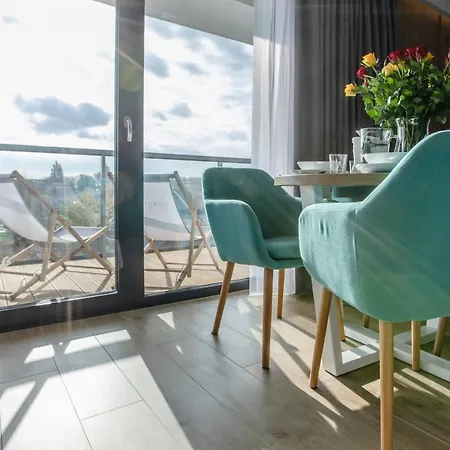 Apartman Apartament Turkusowy Gardenia Z Widokiem Na Morze Epapartamenty *