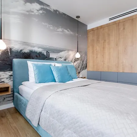 Apartman Apartament Turkusowy Gardenia Z Widokiem Na Morze Epapartamenty *