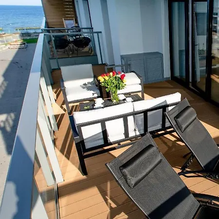 Apartman Apartament Turkusowy Gardenia Z Widokiem Na Morze Epapartamenty *
