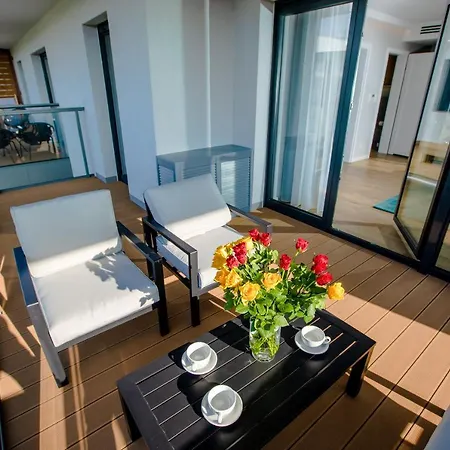 Apartman Apartament Turkusowy Gardenia Z Widokiem Na Morze Epapartamenty *
