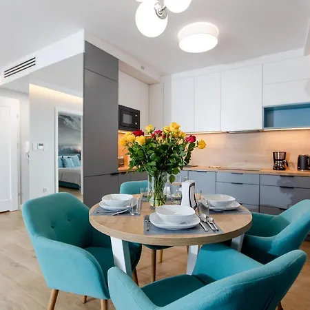 Apartament Turkusowy Gardenia Z Widokiem Na Morze Epapartamenty * Dziwnów